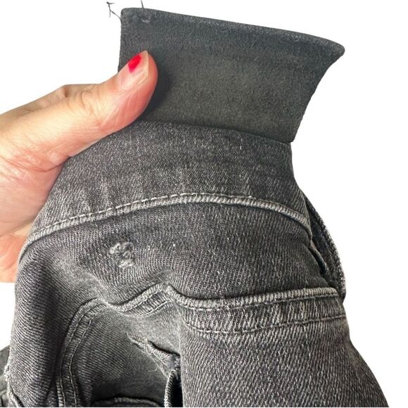 |EUC| ALL SAINTS Cigarette Button Fly Mini Shorts - Picture 9 of 9